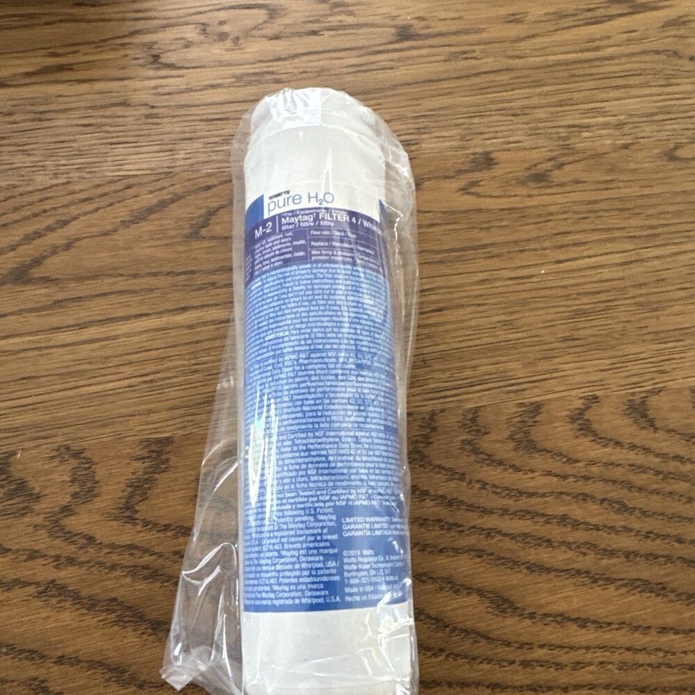 Watts Pure H2O M-2-2 Refrigerator Filter One  UKF8001 Whirlpool Maytag